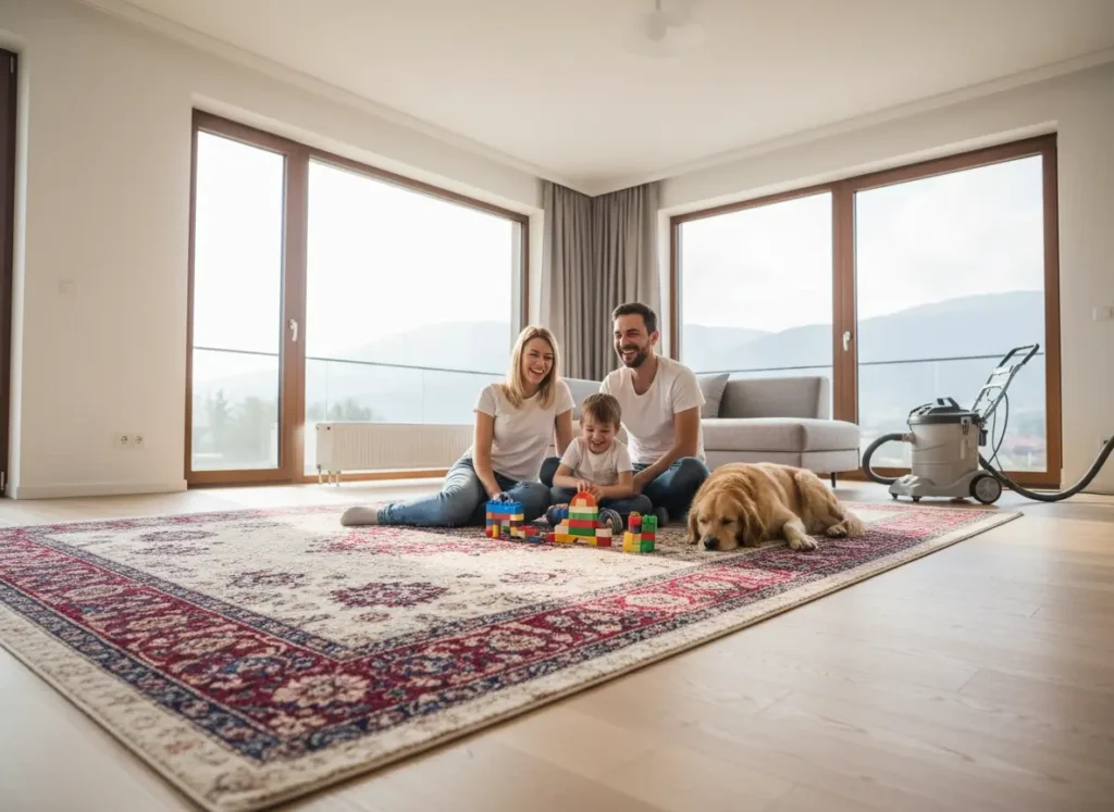 Cât de des trebuie spălat covorul